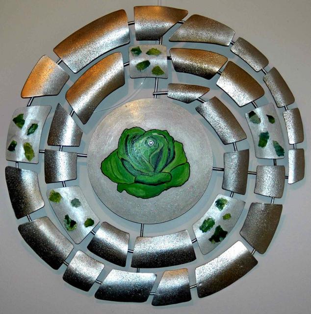 Green Cristal Rose